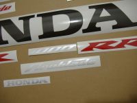 Honda CBR 1000RR 2004 - Schwarz/Graue Version - Dekorset