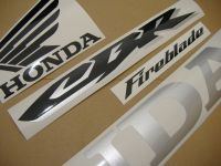 Honda CBR 1000RR 2004 - Rot/Schwarze Version - Dekorset