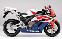 Honda CBR 1000RR 2004 - White/Red/Blue Version - Decalset