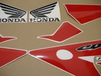 Honda CBR 1000RR 2004 - Weiß/Rot/Blaue Version - Dekorset