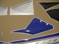 Honda CBR 1000RR 2005 - Blue/Black/Silver EU Version - Decalset