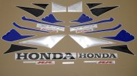 Honda CBR 1000RR 2005 - Blue/Black/Silver EU Version - Decalset