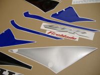 Honda CBR 1000RR 2005 - Blue/Black/Silver EU Version - Decalset