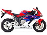 Honda CBR 1000RR 2005 - Rot/Blau/Silber EU Version - Dekorset