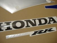 Honda CBR 1000RR 2005 - Rot/Blau/Silber EU Version - Dekorset