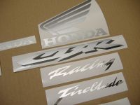 Honda CBR 1000RR 2006 - Schwarze Version - Dekorset