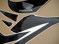 Honda CBR 1000RR 2007 - Rot/Schwarze US Version - Dekorset