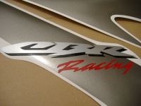 Honda CBR 1000RR 2007 - Schwarz/Graue US Version - Dekorset