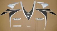 Honda CBR 1000RR 2010 - White/Black Version - Decalset