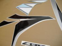 Honda CBR 1000RR 2010 - Weiß/Schwarze Version - Dekorset