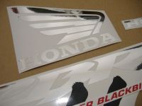 Honda CBR 1100XX 1997 - Grey Version - Decalset