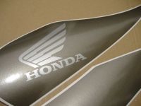 Honda CBR 125R 2008 - Schwarz/Graue Version - Dekorset