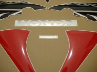 Honda CBR 125R 2008 - Red Version - Decalset