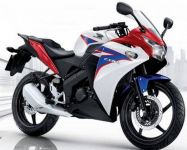 Honda CBR 150R 2012 - White/Blue Version - Decalset