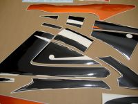 Honda CBR 600 F3 1998 - Orange/Black Version - Decalset