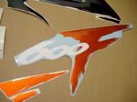 Honda CBR 600 F3 1998 - Orange/Black Version - Decalset