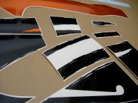 Honda CBR 600 F3 1998 - Orange/Black Version - Decalset