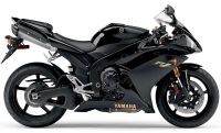 Yamaha YZF-R1 RN19 2008 - Schwarze Version - Dekorset