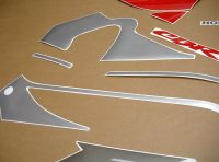 Honda CBR 600 F4 2000 - Silver/Red Version - Decalset