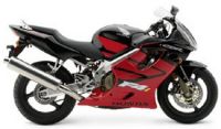 Honda CBR 600 F4i 2003 - Schwarz/Rote Version - Dekorset