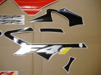 Honda CBR 600 F4i 2003 - Black/Red Version - Decalset