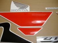 Honda CBR 600 F4i 2003 - Schwarz/Rote Version - Dekorset