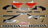 Honda CBR 600 F4i 2003 - Black/Red Version - Decalset