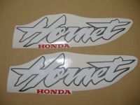 Honda CB 600F Hornet 2001 - Blue Version - Decalset