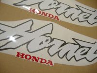 Honda CB 600F Hornet 2001 - Blue Version - Decalset