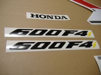 Honda CBR 600 F4i 2001 - Red Version - Decalset