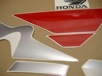 Honda CBR 600 F4i 2004 - Red/Silver Version - Decalset