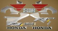 Honda CBR 600 F4i 2004 - Red/Silver Version - Decalset