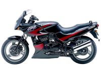 Kawasaki GPZ 500S 2001 - Schwarz/Rot Version - Dekorset