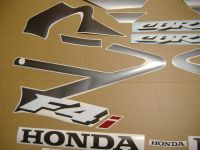 Honda CBR 600 F4i 2004 - Silber/Graue Version - Dekorset