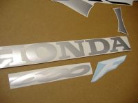 Honda CBR 600 F4 2006 - Silver/Black Version - Decalset
