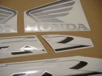 Honda VFR 800i 2002 - Dunkelblaue Version - Dekorset