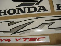Honda VFR 800i 2002 - Silber Version - Dekorset