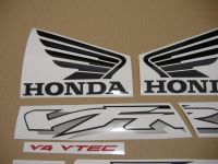 Honda VFR 800i 2002 - Silver Version - Decalset