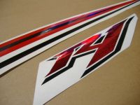 Yamaha YZF-R1 RN22 2009 - White/Red US Version - Decalset