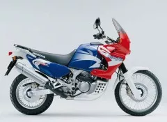 Honda XRV 750 Africa Twin 2002 - Blau/Rote Version - Dekorset