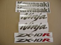 Kawasaki ZX-10R 2005 - Silber Version - Dekorset