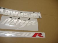 Kawasaki ZX-10R 2006 - Schwarze Version - Dekorset
