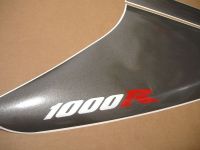 Honda RVT 1000R 2005 - Schwarz/Graue Version - Dekorset