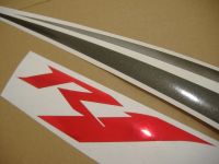 Yamaha YZF-R1 RN22 2009 - White/Red EU Version - Decalset