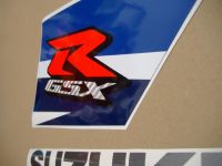 Suzuki GSX-R 1000 2011 - Weiß/Blaue Version - Dekorset