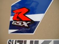 Suzuki GSX-R 1000 2011 - White/Blue Version - Decalset