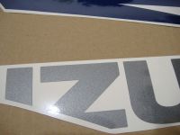 Suzuki GSX-R 1000 2011 - White/Blue Version - Decalset