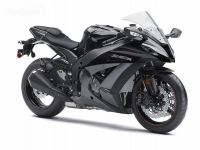 Kawasaki ZX-10R 2012 - Schwarze ABS Version - Dekorset