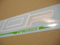 Kawasaki ZX-10R 2012 - Grüne ABS Version - Dekorset