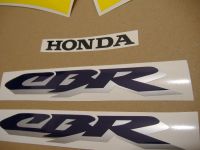 Honda CBR 954RR 2003 - Yellow/Darkblue Version - Decalset